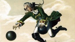 Illustration zu „Münchhausen“ von August von Wille (Ausschnitt)