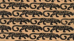 Marie Uchatius: Muster für ein Vorsatzpapier, um 1905. MAK Wien
