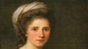 Angelika Kauffmann: Selbstporträt von 1784 (Ausschnitt), Neue Pinakothek, München