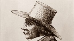 Søren Kierkegaard in einer 1854 entstandenen Zeichnung von H.P. Hansen