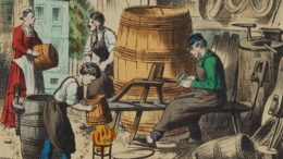 Der Böttcher. Aus: „Was willst du werden“, um 1880