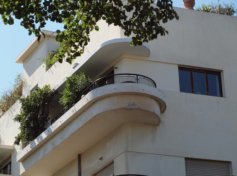 Tel Aviv, Hausfassade