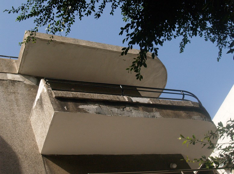 Tel Aviv, Hausfassade