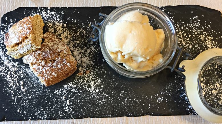 Italienische Eiskreation