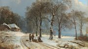 Barend Cornelis Koekkoek: Winterlandschaft, um 1838, Rijksmuseum Amsterdam