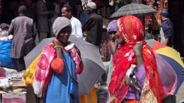 Szene vom „Merkato“ in Addis Abeba, dem größten Freiluftmarkt Afrikas. Alle Fotos: © Konrad Holzer