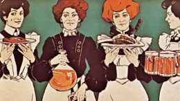 Ausschnitt aus Plakat, Wien, um 1905