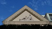 Gloriettegasse 14-16: Die von Josef Hoffmann entworfene Villa Skywa-Primavesi (Fassadendetail). Alle Fotos: B. Denscher