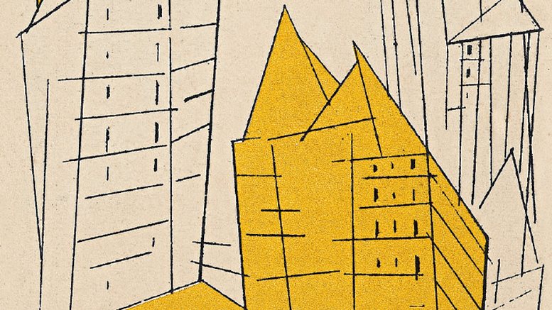 Ausschnitt aus dem Cover des Buches „Die Bauhaus-Postkarten“
