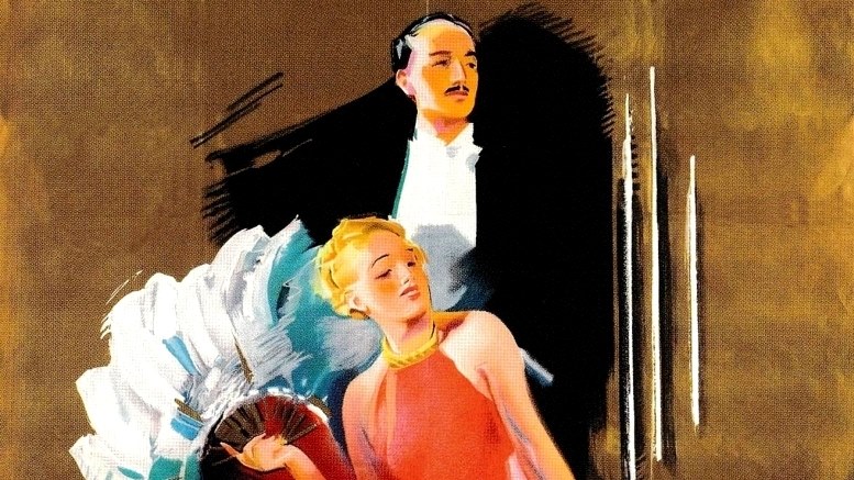 Detail aus dem Opernball-Plakat 1937, entworfen von Hans Neumann
