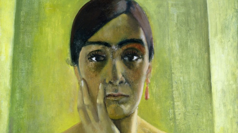Anita Rée, Selbstbildnis, 1930, Ausschnitt (Alle Abbildungen: Wikimedia Commons).