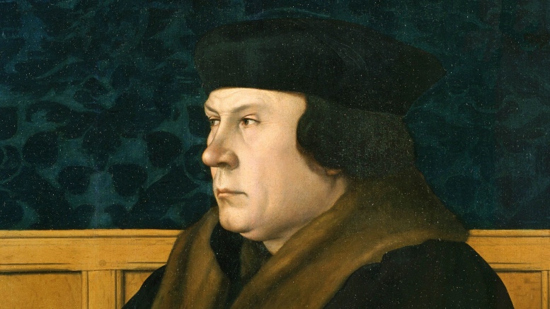 Hans Holbein, Porträt von Thomas Cromwell, um 1532 (Ausschnitt)