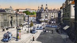 Postkarte, Zürich, um 1910