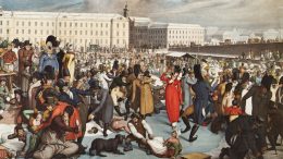 Georg Emanuel Opiz: Der Eislaufplatz beim Stubentor (1805)