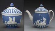 Zuckerdose und Teekanne, Wedgwood Keramik, Staffordshire, um 1790 (Museum of Fine Arts, Boston)