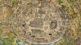 Niklas Meldemann (Verleger), Hans Sebald Beham (Holzschneider): Rundansicht der Stadt Wien zur Zeit der Ersten Türkenbelagerung 1529/1530, Wien Museum (Ausschnitt)