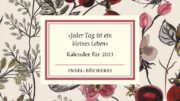 Detail aus dem Kalender des Insel Verlags.